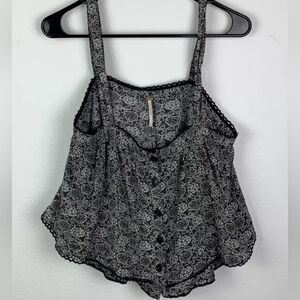 Free People Floral Crop Top, small